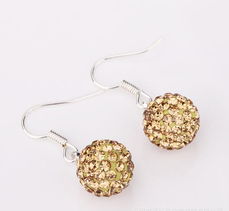 歐美熱銷Tresor Paris香巴拉滿鉆白色水晶耳飾E025全解析 價格、廠家與金銀制品細(xì)節(jié)